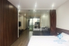 New lake view  one bedroom apartment for rent in To Ngoc Van street, Tay Ho district, Ha Noi